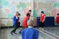 Матч по мини футболу,